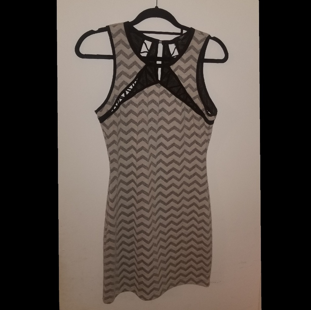 Chevron Bodycon Dress
